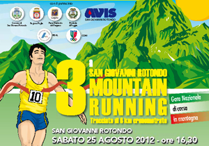 "Gara nazionale di corsa in montagna Mountain Running San Giovanni Rotondo"