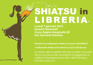 "shiatsu in libreria san giovanni rotondo"