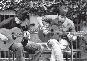 duo di chitarra Pablo e Mauro Cardozo